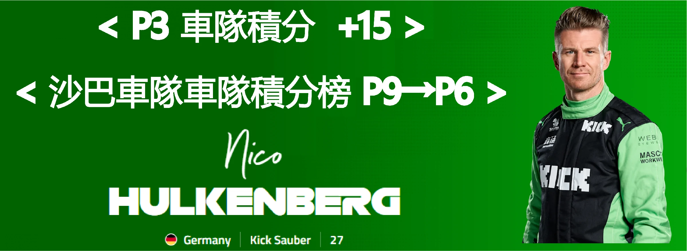 F1英國站支線強劇情 老兵逆襲